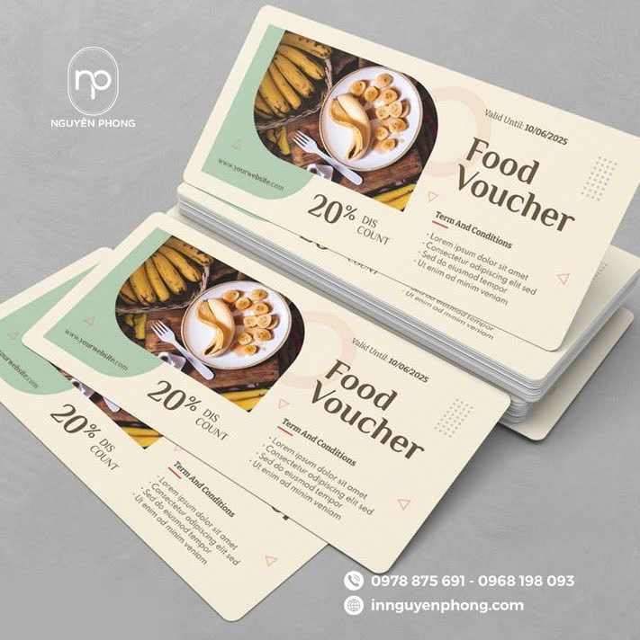 Nguyên Phong dịch vụ in voucher tối ưu